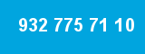 932 775 71 10 932 775 71 10
